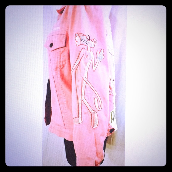 Lexa Vonn x Harajuku x Iceberg custom pink Jacket - Picture 4 of 8